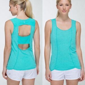 lululemon athletica Turquoise Tank Top